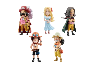 BANPRESTO "World Coletable Figure" -ONE PIECE- Parent And Child Bloodline Il Set Of 5