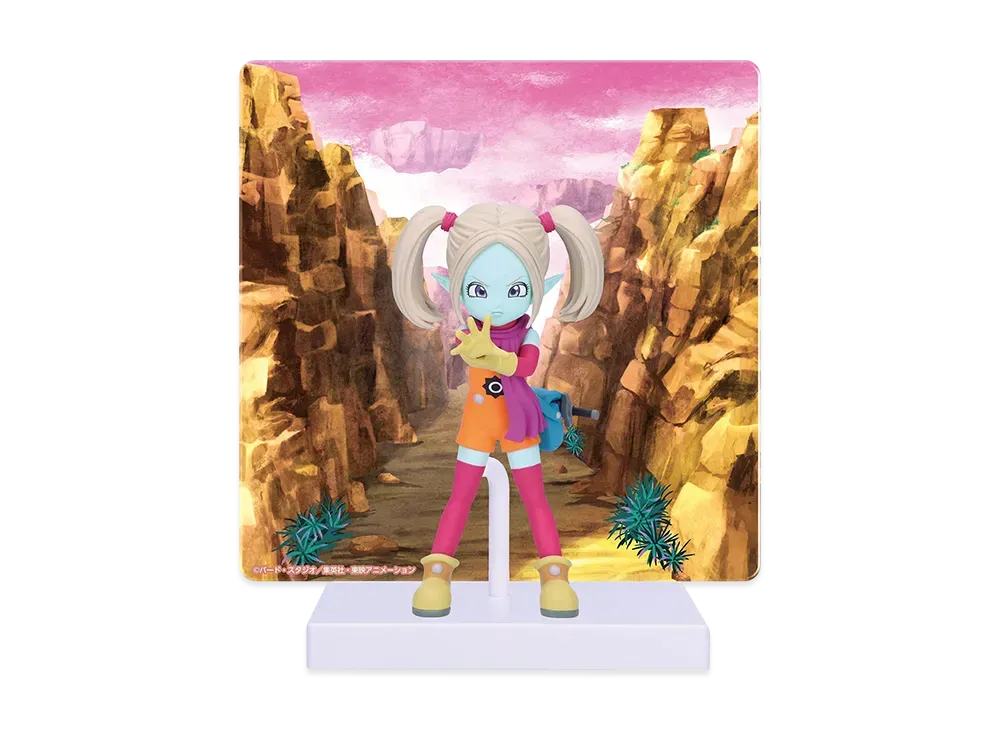 バンプレスト パネル付きフィギュア ドラゴンボールDAIMA パンジ