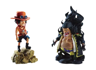 BANPRESTO "World Coletable Figure Log Stories" -ONE PIECE- Portgas D. Ace Vs. Marshall D. Teach