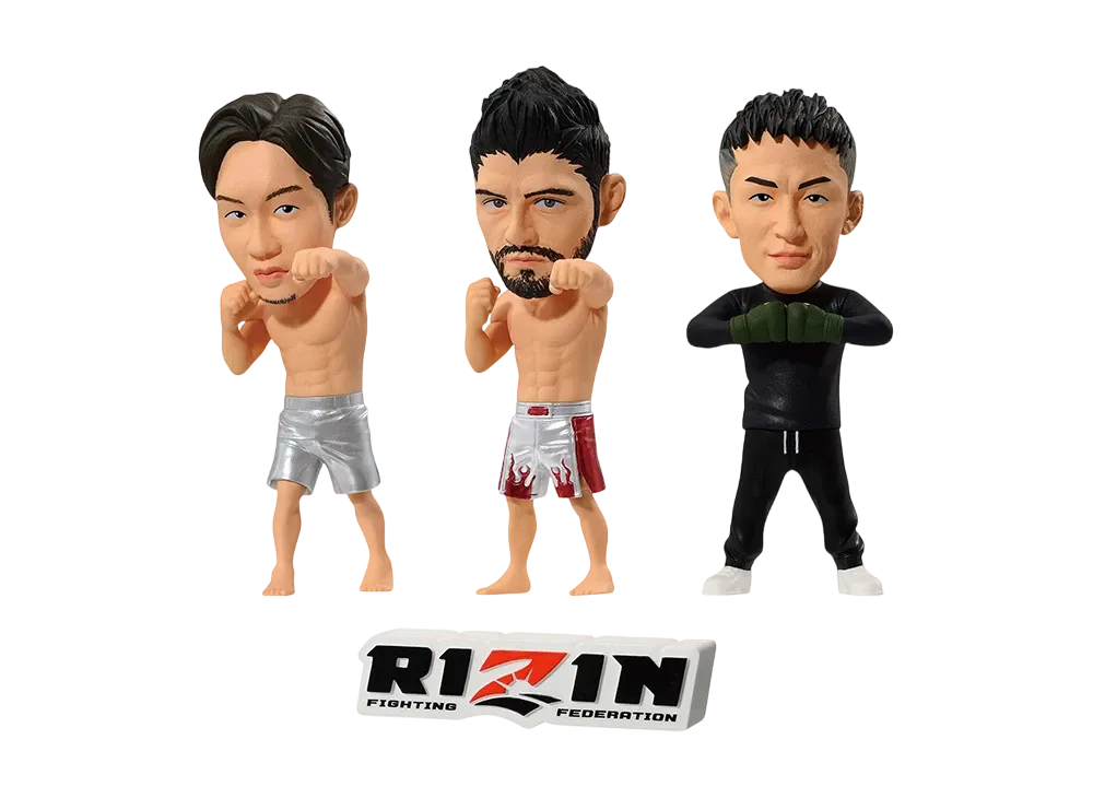 BANPRESTO "World Coletable Figure" -RIZIN- Vol.1 Complete 4 Piece Set