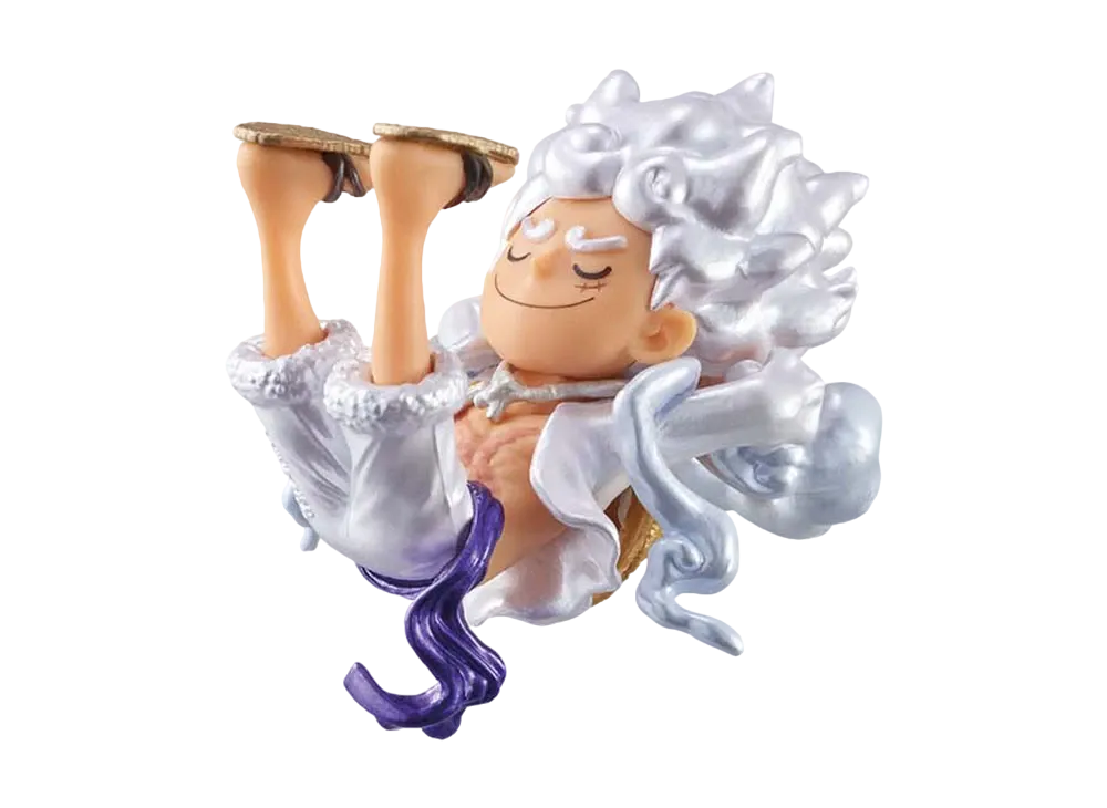 BANPRESTO "World Coletable Figure" -ONE PIECE- -Monkey D. Luffy Gear 5 Special-Metallic Color Ver. 03
