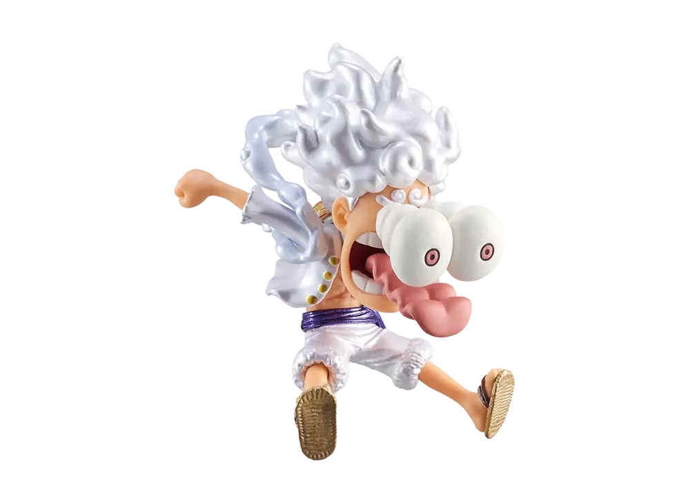 BANPRESTO "World Coletable Figure" -ONE PIECE- -Monkey D. Luffy Gear 5 Special-Metallic Color Ver. 04