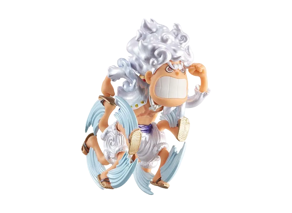 BANPRESTO "World Coletable Figure" -ONE PIECE- -Monkey D. Luffy Gear 5 Special-Metallic Color Ver. 05