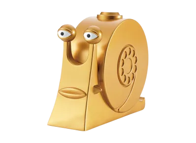 BANPRESTO "SOFVIMATES" -ONE PIECE- Golden Denden Mushi