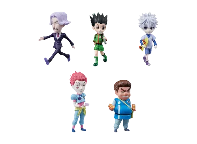 BANPRESTO "World Coletable Figure" -HUNTER x HUNTER- Hunter Exam Complete Set Of 5