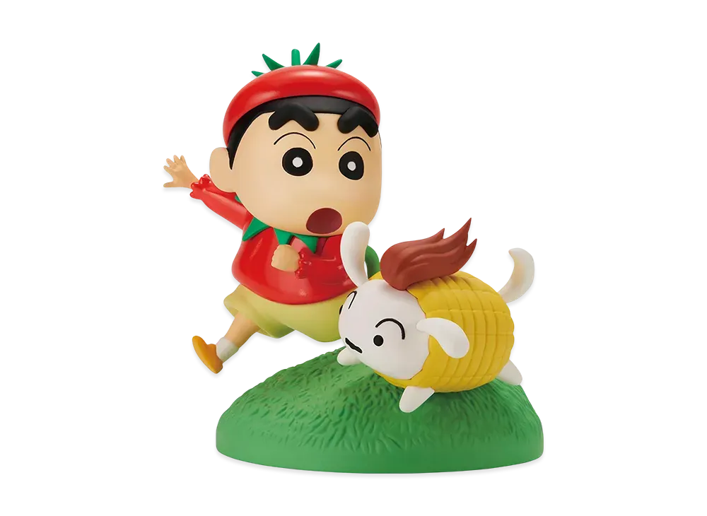 BANPRESTO -Crayon Shin-chan- Vignette Figures - Become A Vegetable!