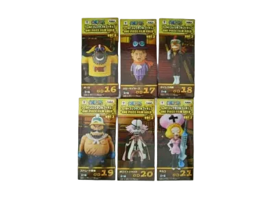 Banpresto One Piece World Collectable Figure -ONE PIECE FILM GOLD- Vol.3 Complete 7 Piece Set