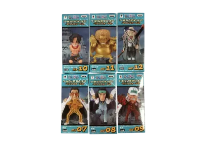 Banpresto One Piece World Collectable Figure -Marineford 2- Complete 6 Piece Set