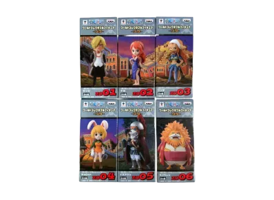 Banpresto One Piece World Collectable Figure -Zou- Complete 6 Piece Set