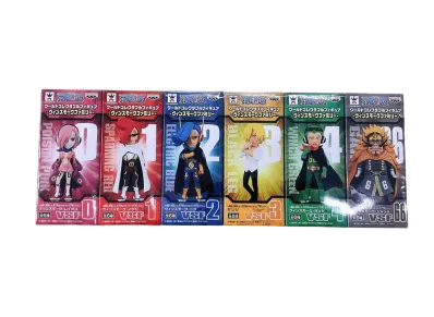 Banpresto One Piece World Collectable Figure -Vinsmoke Family- Complete 6 Piece Set