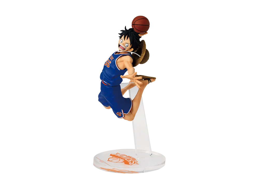 BANPRESTO "MASTER STARS PIECE" -ONE PIECE x NBA- THE MONKEY.D.LUFFY NEW YORK KNICKS