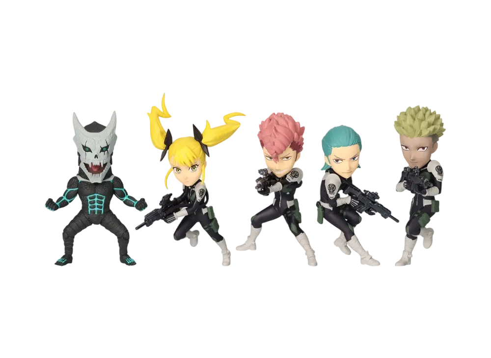 BANPRESTO "World Coletable Figure" -Kaiju No.8- vol.4 Kaiju No.8 Complete 5 Piece Set