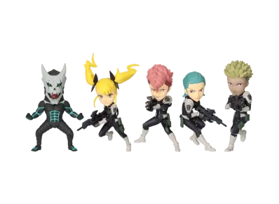BANPRESTO "World Coletable Figure" -Kaiju No.8- vol.4 Kaiju No.8 Complete 5 Piece Set