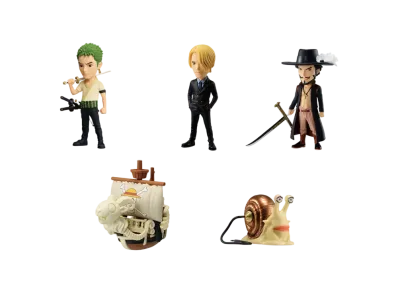 BANPRESTO "World Coletable Figure" -ONE PIECE- ANetflixSeries vol.2 Complete 5 Piece Set