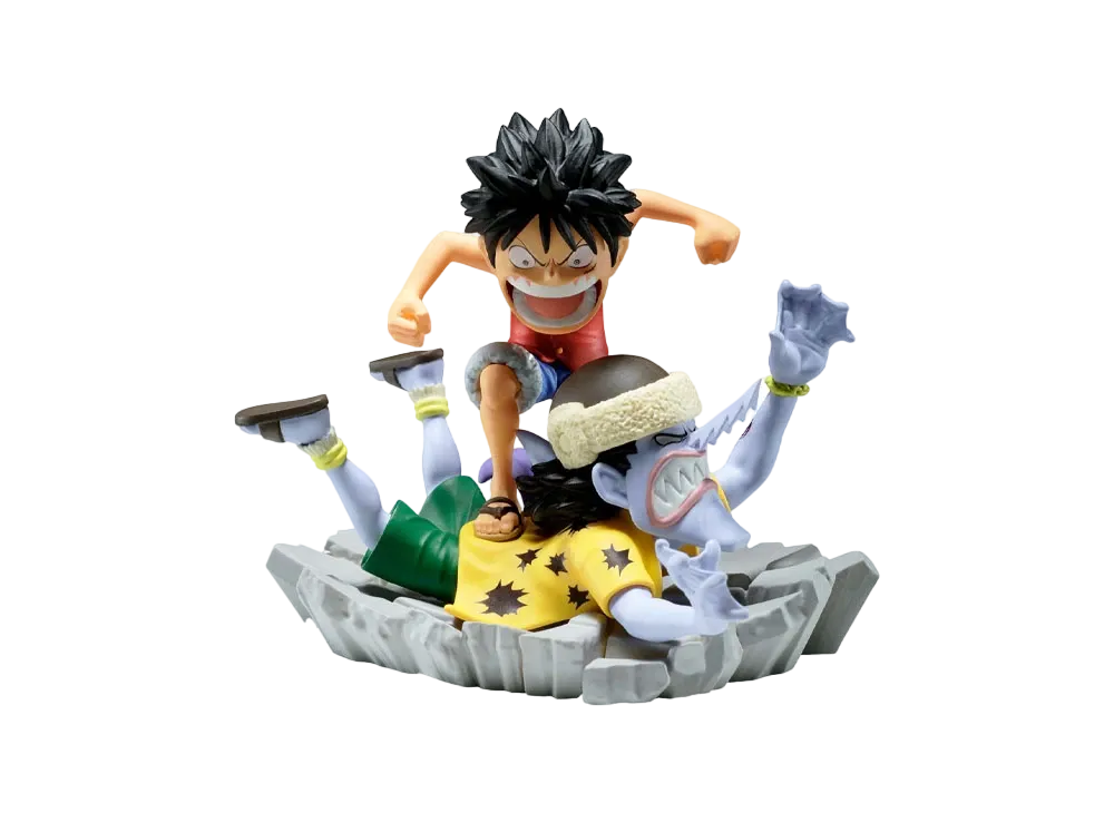 BANPRESTO "World Coletable Figure" -ONE PIECE- Log Stories -MONKEY.D.LUFFY VS ARLONG-