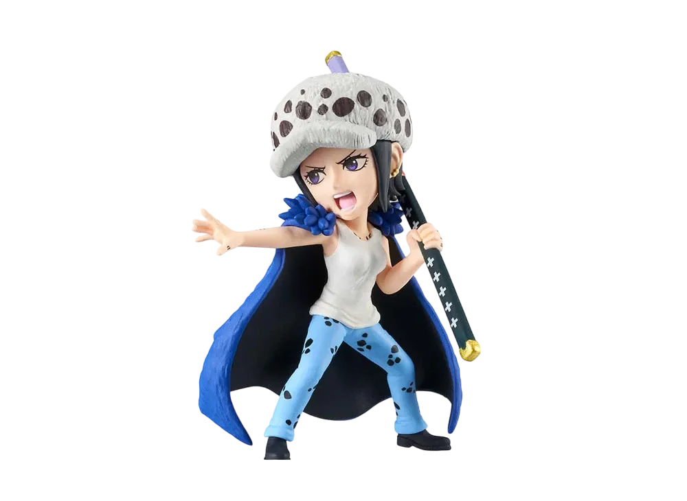 BANPRESTO "World Coletable Figure" -ONE PIECE- Trafalgar Law VS The Blackbeard Trafalgar Low