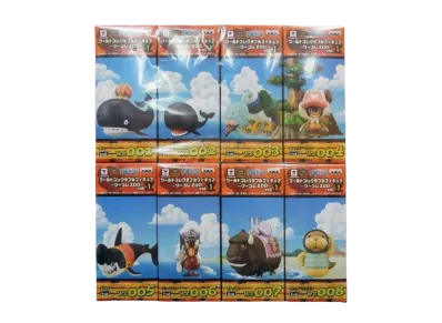 Banpresto One Piece World Collectable Figure ~WCF ZOO~ Vol.1 Complete 8 Piece Set