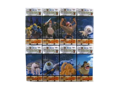 Banpresto One Piece World Collectable Figure ~WCF ZOO~ Vol.5 Complete 8 Piece Set