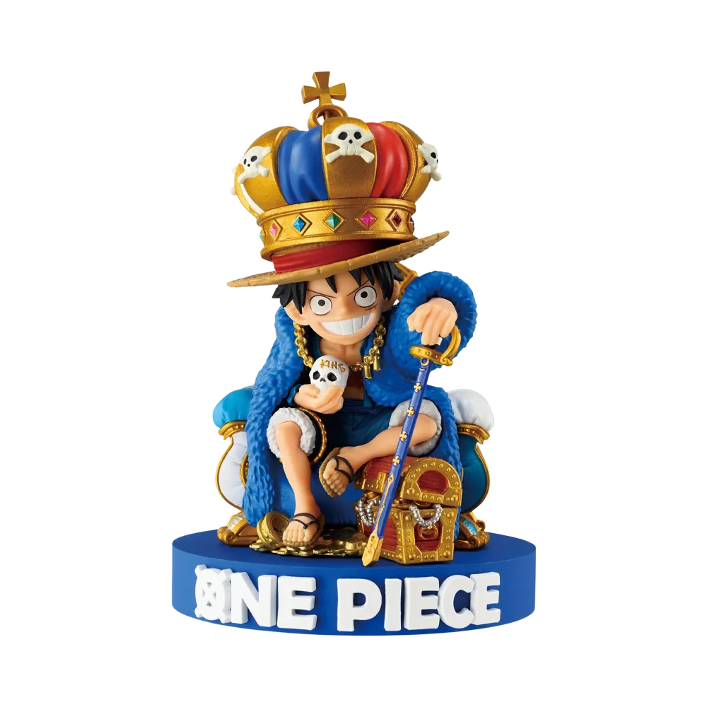 BANPRESTO "World Coletable Figure" -ONE PIECE- Monkey D. Luffy One Piece Base Shop Limited Edition -One Piece Base Blue-