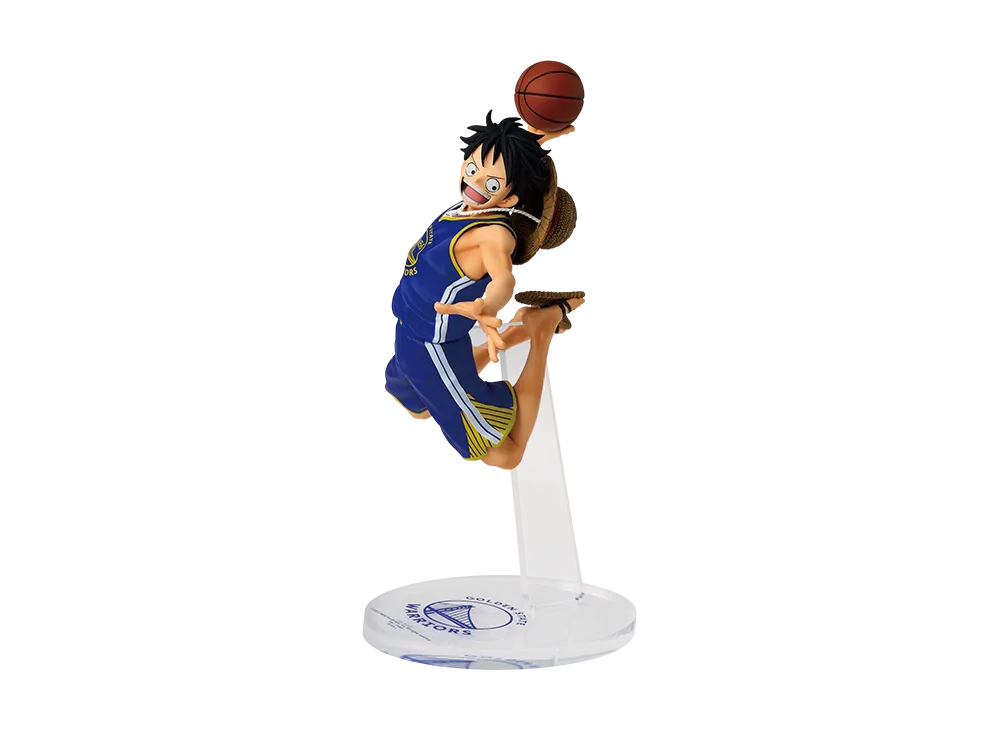 BANPRESTO "MASTER STARS PIECE" -ONE PIECE x NBA- THE MONKEY.D.LUFFY GOLDEN STATE WARRIORS