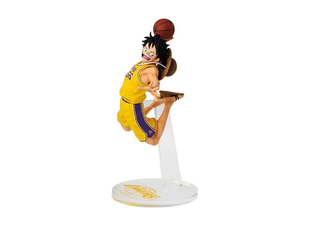 BANPRESTO "MASTER STARS PIECE" -ONE PIECE x NBA- THE MONKEY.D.LUFFY LOS ANGELES LAKERS