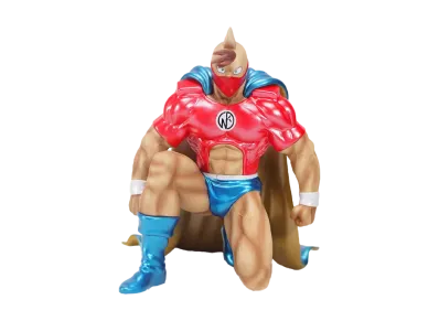CCP "CCP Muscular Collection" -Kinnikuman Series- CMC No.Ex Kinniku Mantaro Combat Uniform Face Guard Ver. Original Color Metallic