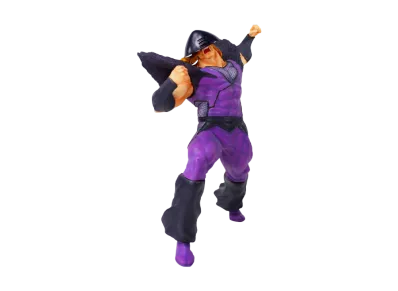 CCP "CCP Muscular Collection" -Kinnikuman Series- Soft Vinyl CMC No.83 The Samurai Special Color