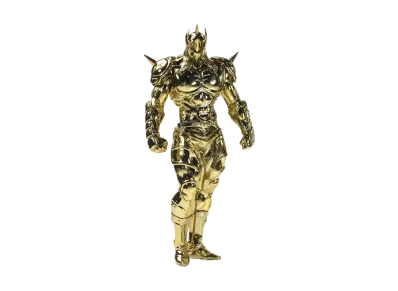 CCP "CCP Muscular Collection" -Kinnikuman Series- Takumi Specification Soft Vinyl CMC No.Ex Kevin Mask Golden Maelstrom Ver. Plating Specification