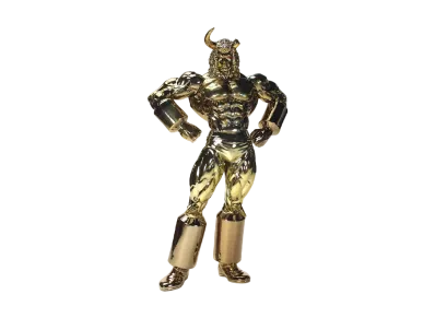 CCP "CCP Muscular Collection" -Kinnikuman Series- CMC Vol.Ex Buffaloman 1.0 Gold Plated Ver.