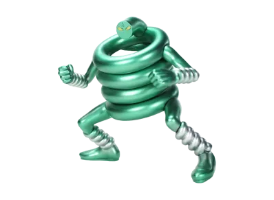 CCP "CCP Muscular Collection" -Kinnikuman Series- CMC Vol.Ex Springman Green Metallic Ver.