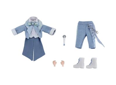 Good Smile Company / Good Smile Arts Shanghai "Nendoroid Doll" -Nendoroid Doll- Outfit Set: Idol Outfit - Boy (Sax Blue)