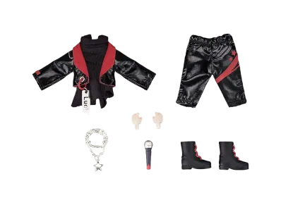 Good Smile Company / Good Smile Arts Shanghai "Nendoroid Doll" -Nendoroid Doll- Outfit Set: Idol Outfit - Boy (Deep Red)