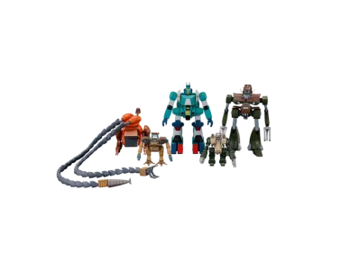 BANDAI "Battle Mecha" -Blue Gale Xabungle- Xabungle Set 1