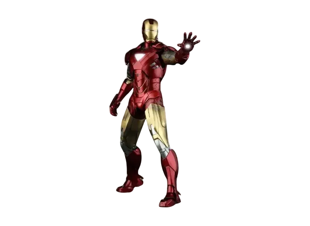 Hot Toys "Movie Masterpiece" -Iron Man 2- 1/6 Scale Fully Poseable Figure: Mark 6