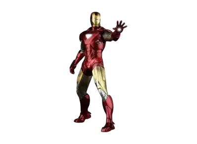 Hot Toys "Movie Masterpiece" -Iron Man 2- 1/6 Scale Fully Poseable Figure: Mark 6