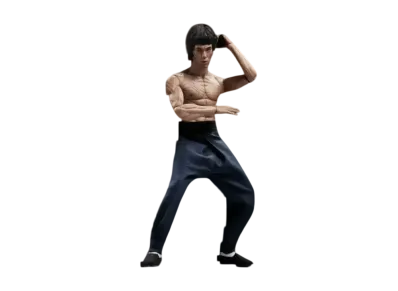 Hot Toys "Movie Masterpiece Deluxe" -Enter The Dragon- 1/6 Scale Fully Poseable Figure: Lee