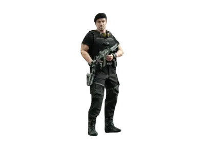 Hot Toys "Movie Masterpiece" -The Expendables- 1/6 Scale Fully Poseable Figure: Barney Ross