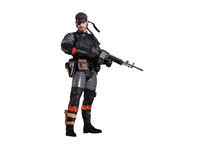 Hot Toys "Video Game Masterpiece" -Metal Gear Solid 3 Snake Eater- 1/6 Scale Fully Poseable Figure: Naked Snake (Sneaking Suit Version)