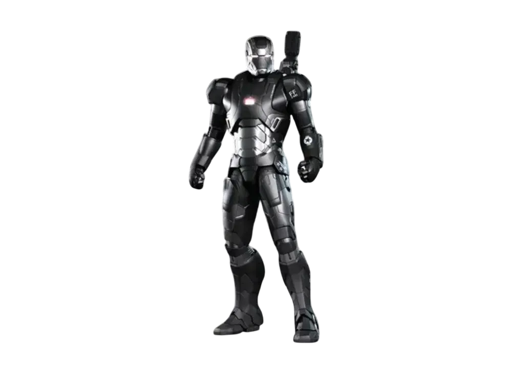 Hot Toys "Movie Masterpiece Diecast" -Iron Man 3- 1/6 Scale Fully Poseable Figure: War Machine Mark 2