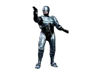 Hot Toys "Movie Masterpiece Diecast" -Robocop- 1/6 Scale Fully Poseable Figure: Robocop