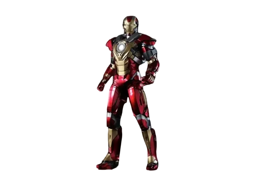 Hot Toys "Movie Masterpiece" -Iron Man 3- 1/6 Scale Fully Poseable Figure: Mark 17 Heartbreaker