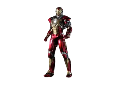 Hot Toys "Movie Masterpiece" -Iron Man 3- 1/6 Scale Fully Poseable Figure: Mark 17 Heartbreaker