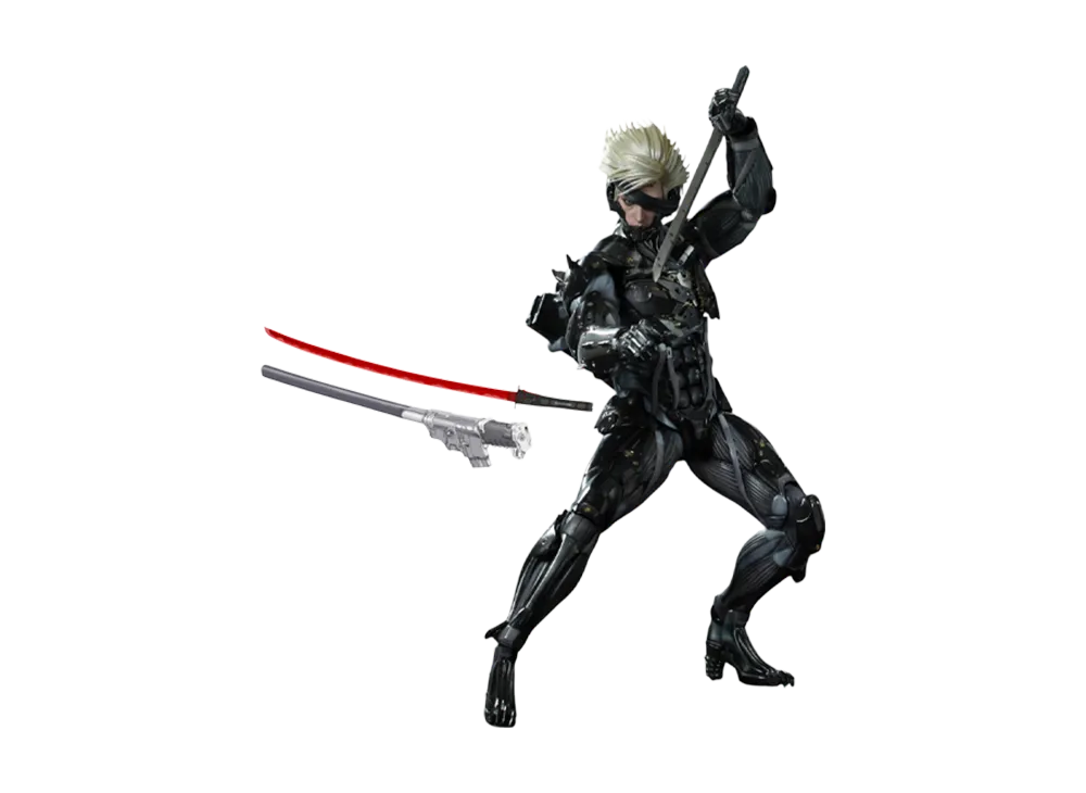 Hot Toys "Video Game Masterpiece" -Metal Gear Rising Revengeance- 1/6 Scale Fully Poseable Figure: Raiden [With Bonus Accessory]