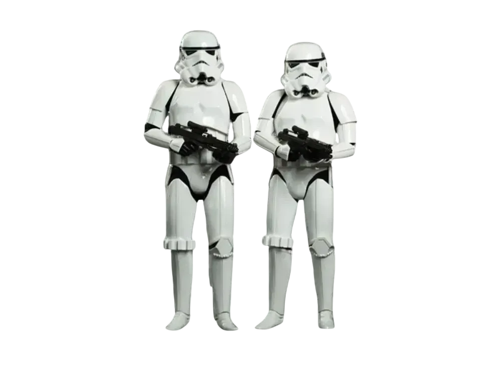 Hot Toys "Movie Masterpiece" -Star Wars / Episode IV A New Hope- 1/6 Scale Fully Poseable Figure: Stormtroopers Set