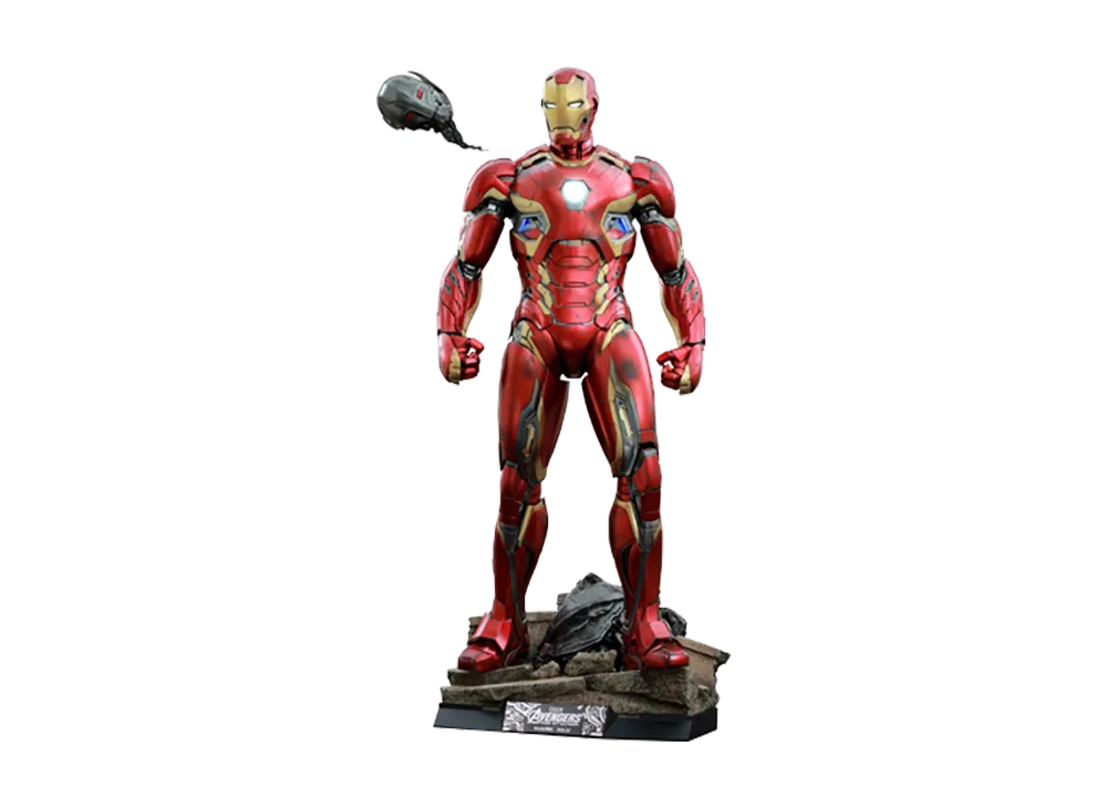 Hot Toys "Quarter Scale" -Avengers Age of Ultron- 1/4 Scale Fully Poseable Figure: Mark 45 [With Bonus Accessory]