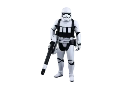 Hot Toys "Movie Masterpiece" -Star Wars The Force Awakens- 1/6 Scale Fully Poseable Figure: First Order Stormtrooper (Heavy Gunner Version)