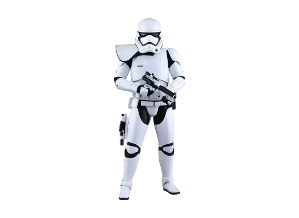 Hot Toys "Movie Masterpiece" -Star Wars The Force Awakens- 1/6 Scale Fully Poseable Figure: First Order Stormtrooper (Squad Leader Version)