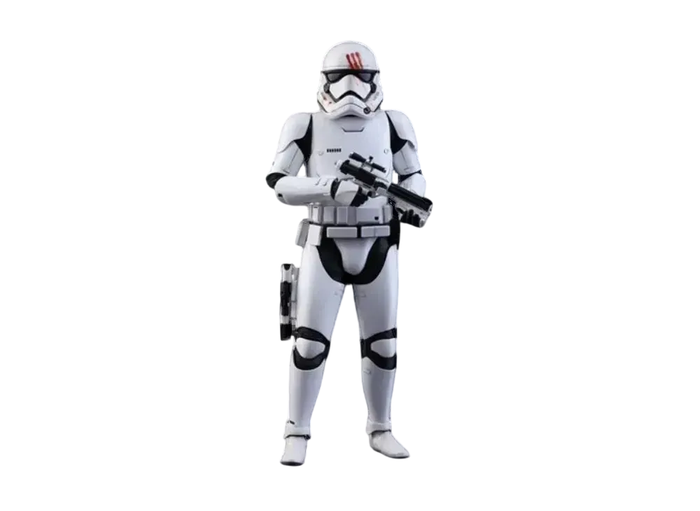 Hot Toys "Movie Masterpiece" -Star Wars The Force Awakens- 1/6 Scale Fully Poseable Figure: Finn (First Order Stormtrooper Version)