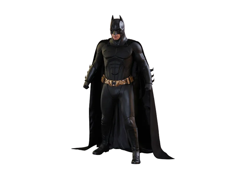 Hot Toys "Quarter Scale" -Batman Begins- 1/4 Scale Fully Poseable Figure: Batman