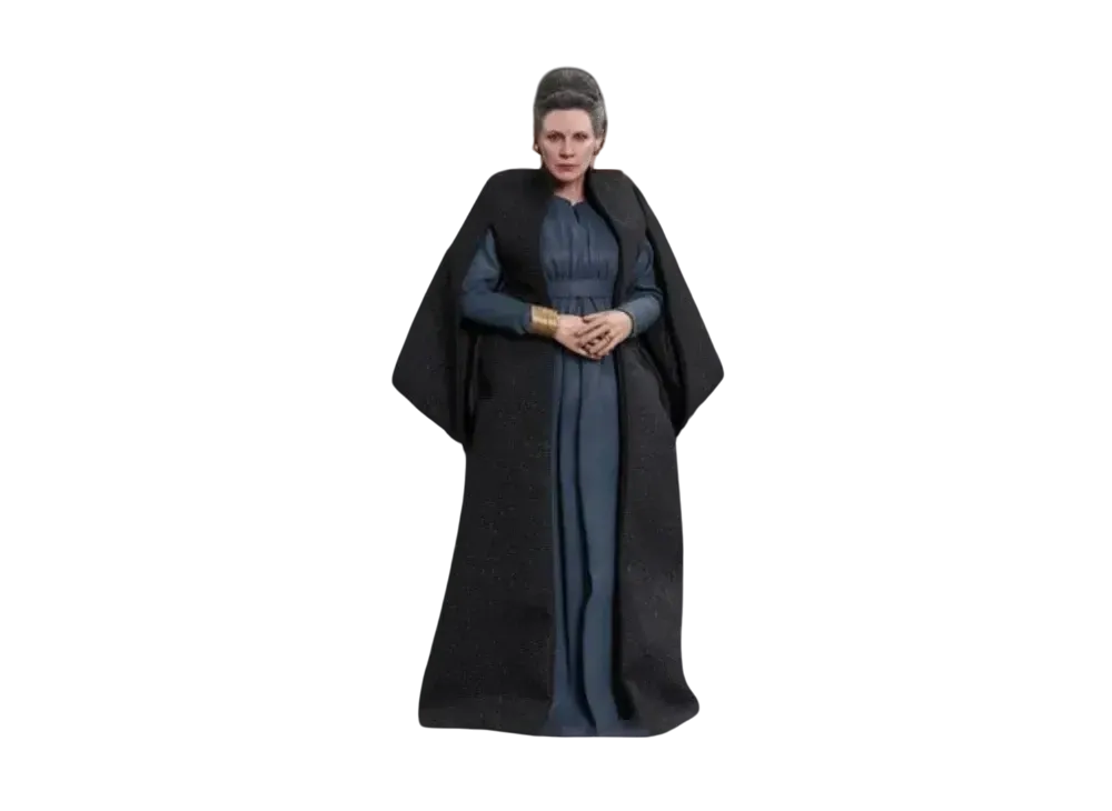 Hot Toys "Movie Masterpiece" -Star Wars The Last Jedi- 1/6 Scale Fully Poseable Figure: Leia Organa